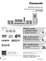 Panasonic SC-PT650 Owner's manual