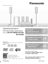 Panasonic SC-HT930 Owner's manual