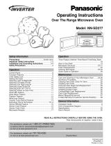 Panasonic NN-SD277WR Owner's manual