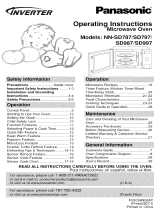 Panasonic NN-SD997S Owner's manual