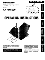Panasonic KX-FMC230 Owner's manual