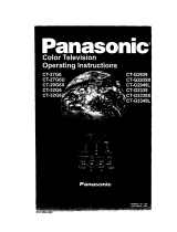 Panasonic CT-32G6UE Owner's manual