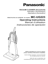 Panasonic MC-UG223-00 Owner's manual