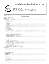 Payne PH2PNB060000AA Installation guide