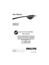 Philips 30PW6341/37 Owner's manual