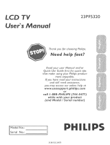 Philips 23PF5320 Owner's manual