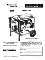 Porter Cable BSV750-W-3 Owner's manual