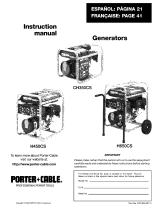 Porter Cable H450CS Owner's manual