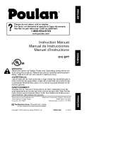 Poulan 545117551 Owner's manual