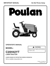 Poulan 96042002601 Owner's manual