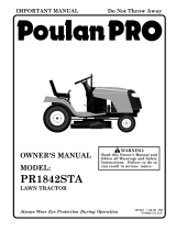 Poulan 182490 Owner's manual