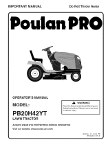 Poulan 96042000801 Owner's manual