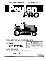 Poulan 917279710 Owner's manual