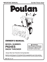 Poulan 96198004302 Owner's manual
