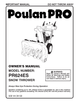 Poulan 96198004600 Owner's manual