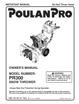 Poulan 96192007104 Owner's manual