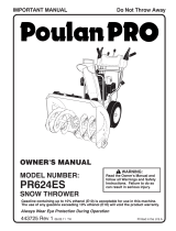 Poulan 96192003701 Owner's manual