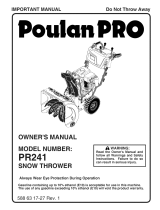 Poulan 96192009200 Owner's manual
