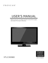 ProScan 37LC30S60S User manual