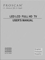 RCA 42LED55SA User manual