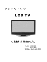 ProScan 32LB30Q User manual