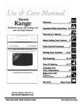 Frigidaire TEF353AUA Owner's manual