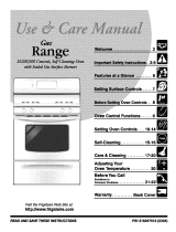 Frigidaire FGF355AUG Owner's manual
