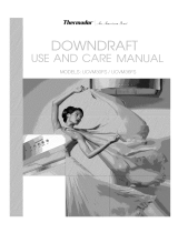 Thermador UCVM36FS-01 Owner's manual