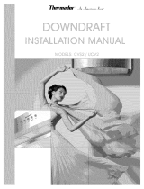 Thermador UCV245DS-01 Installation guide