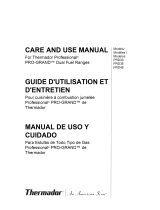 Thermador PRD304EG/12 Owner's manual