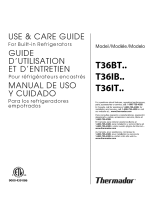 Thermador T36IT71FNS/01 Owner's manual