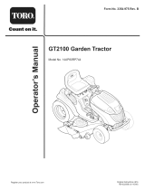 Toro 14AP80RP744 (1A136H30000 AND UP) Owner's manual