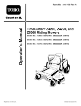 Toro 74360 (290000001-290001198) Owner's manual