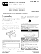 Toro 20330 (290000001-290999999) Owner's manual