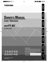 Toshiba 14AF46 Owner's manual