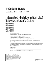 Toshiba 47L6200U Owner's manual