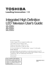 Toshiba 40L2200U Owner's manual