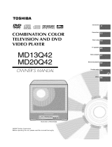 Toshiba MD20Q42 Owner's manual