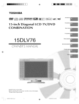 Toshiba 15DLV76 Owner's manual