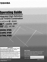 Toshiba 26HLV66 Owner's manual