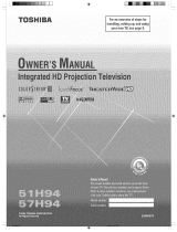 Toshiba 51H94 Owner's manual