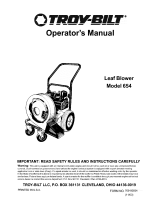 Troybilt 24A-654B063 Owner's manual