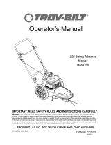 Troybilt 25A-258J766 Owner's manual