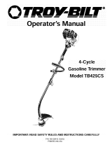 Troybilt TB425CS Owner's manual