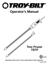 Troybilt TBTP Owner's manual
