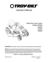 MTD 13UV609H063 Owner's manual