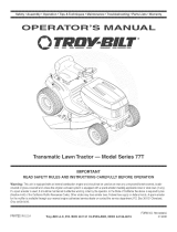 Troy-Bilt 13AO77TG766 Owner's manual