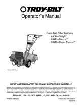 Troy-Bilt Bronco 634F Owner's manual