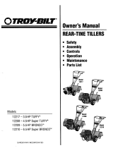 Troy-Bilt 12209 Bronco Owner's manual