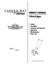 Troy-Bilt Garden way 12215 Owner's manual